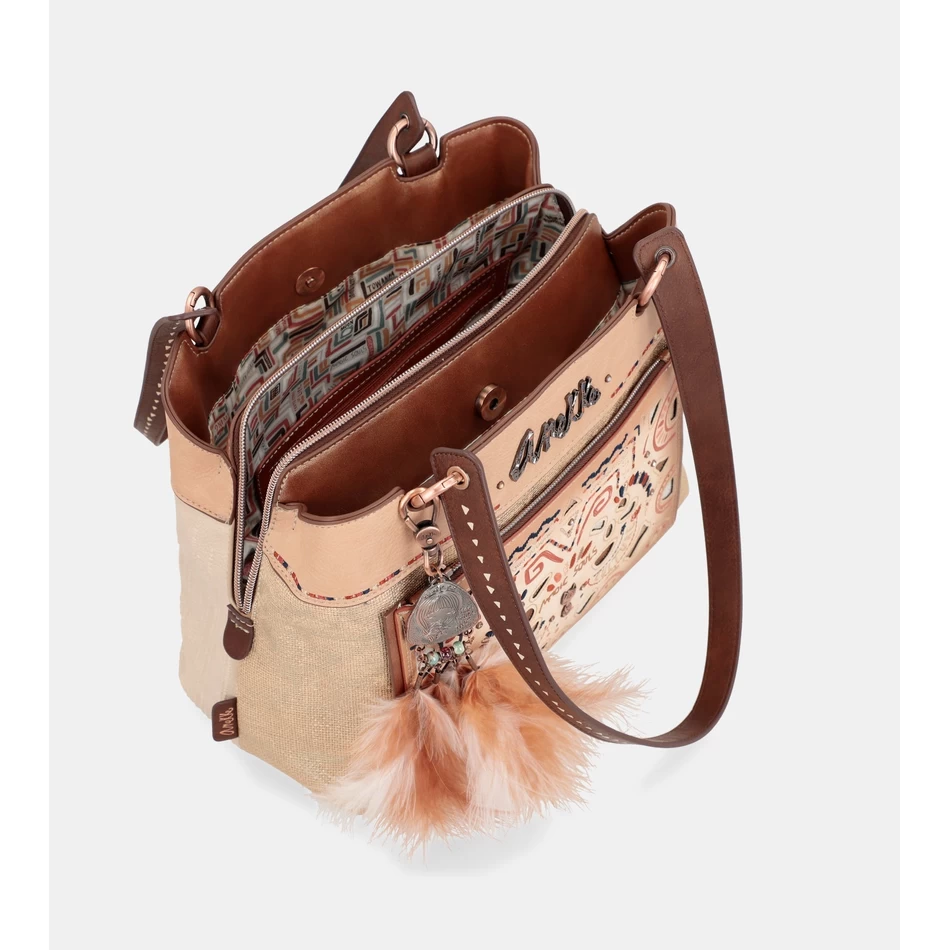 Tote Bag Suku Anekke Dengan 3 Sekat