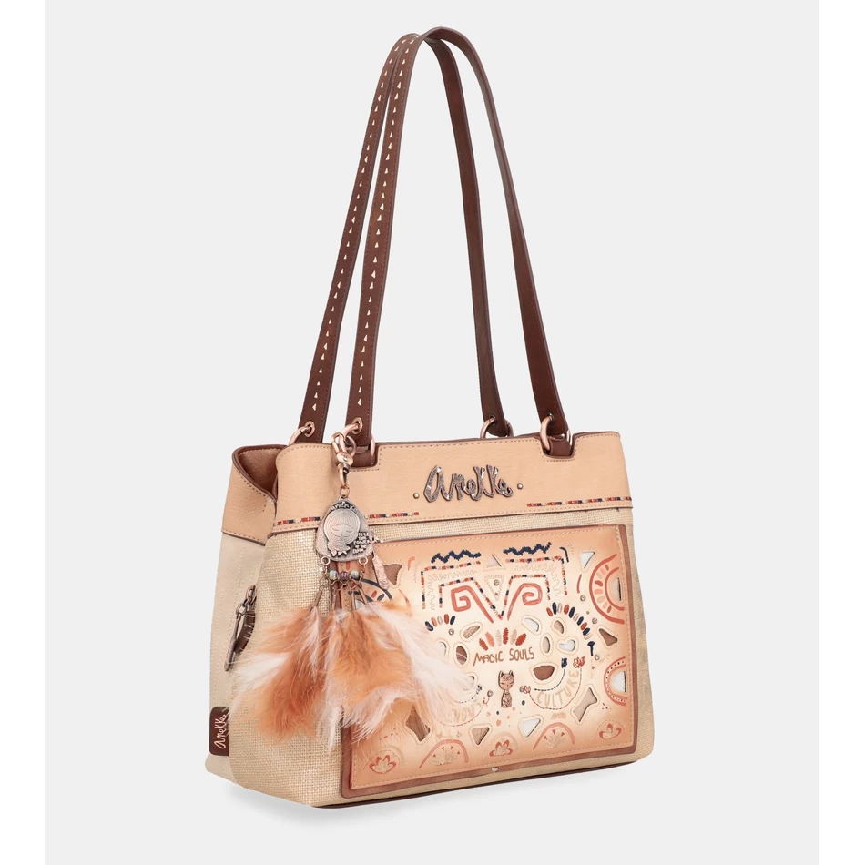 Anekke Tribe tote bag with 3 compartments