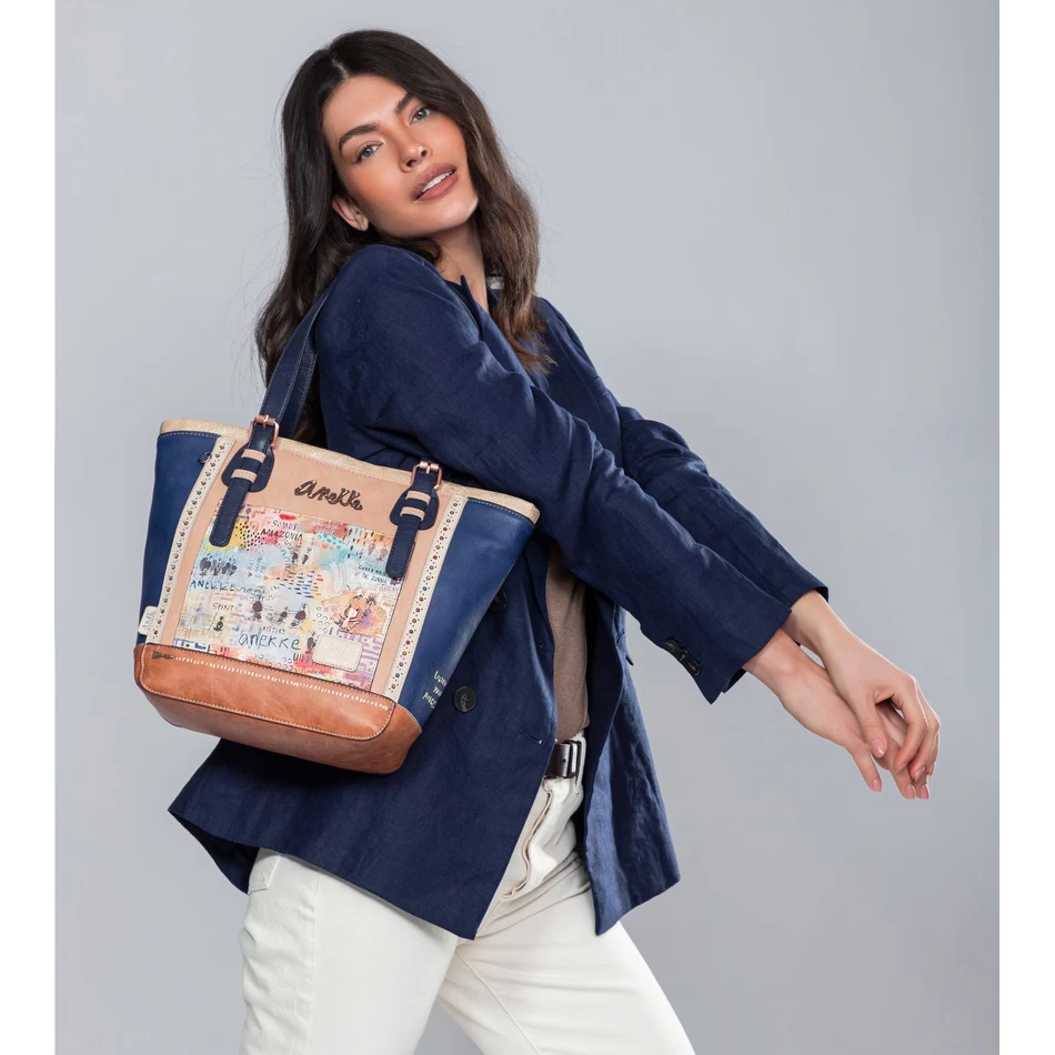 Anekke Stamme Stor Crossbody Taske Anekke