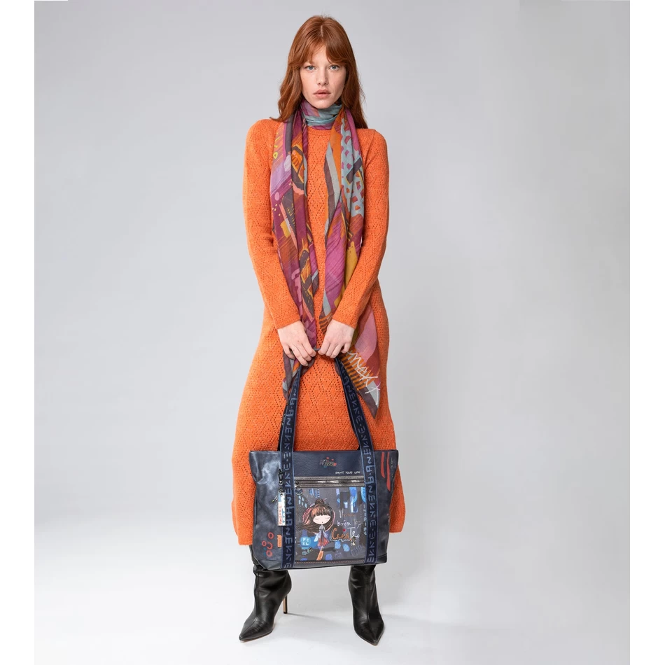 Anekke Moderne Xl Skuldertaske