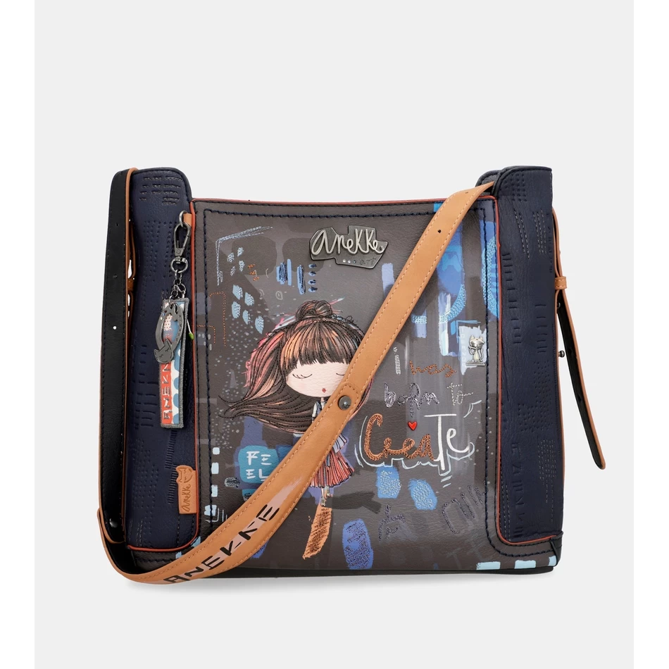 תיק כתף גדול עכשווי Anekke