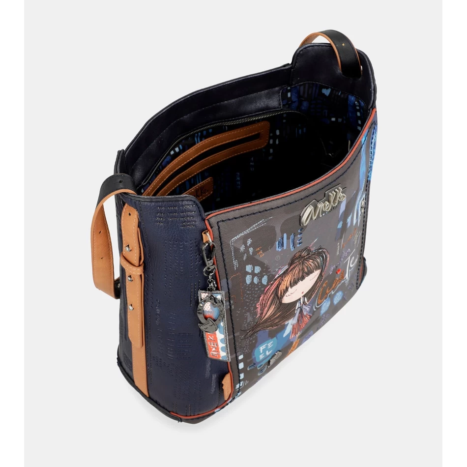 תיק כתף גדול עכשווי Anekke