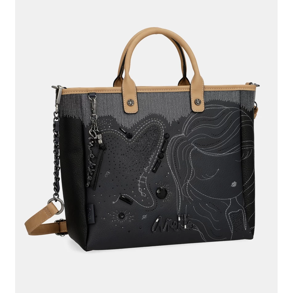 Tas Jinjing Anekke Studio Biru Tua