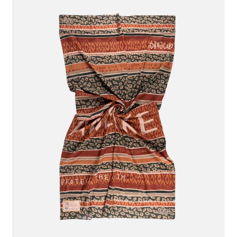 Telo Mare Anekke Amazonia Con Stampa Leopardata