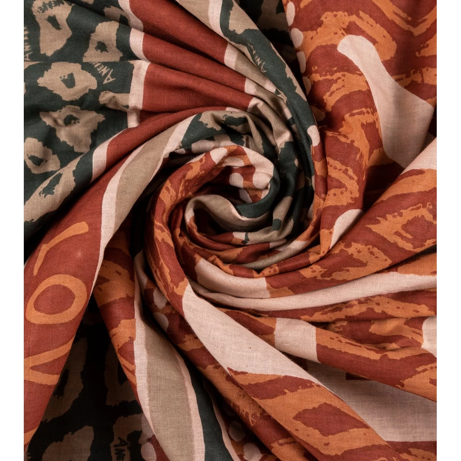 Telo Mare Anekke Amazonia Con Stampa Leopardata