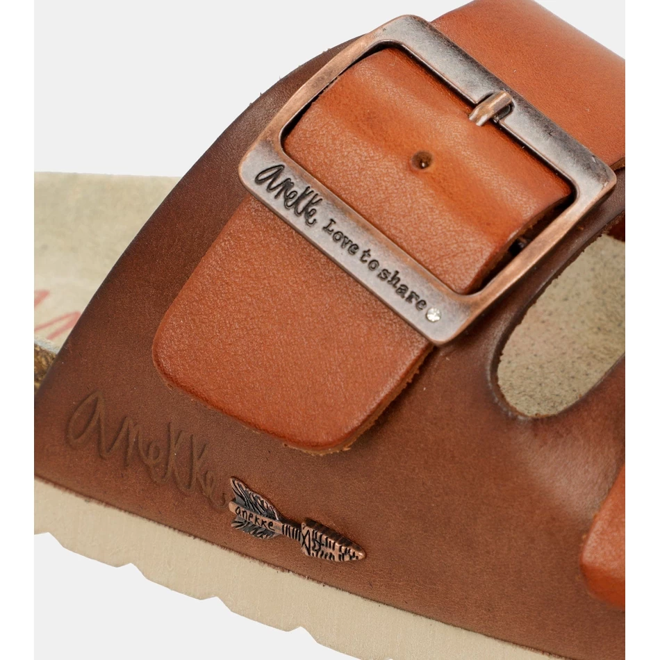 Anekke Amazonia Bruine Bio-sandalen Voor Dames