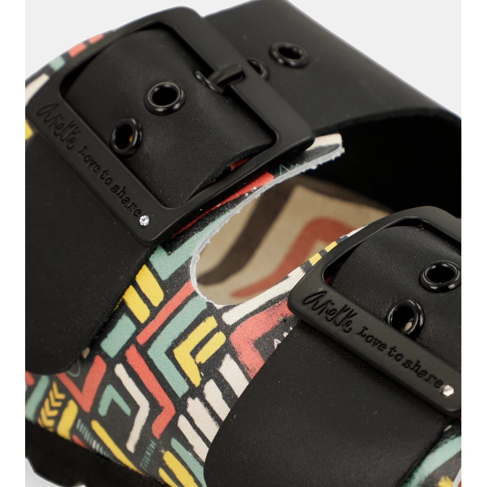 Черные женские био-сандалии Anekke Kene