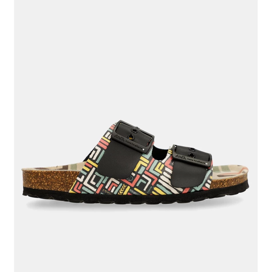 Черные женские био-сандалии Anekke Kene