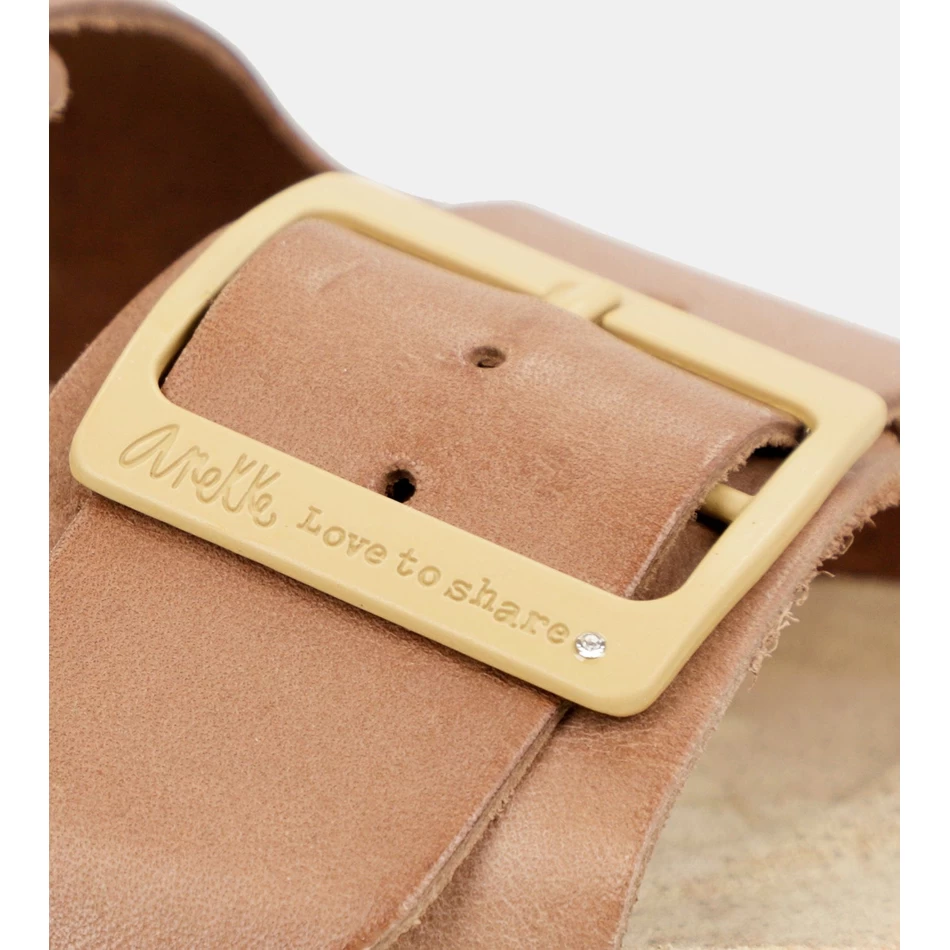 Anekke Amazonia ανοιχτό καφέ γυναικεία Bio πέδιλα