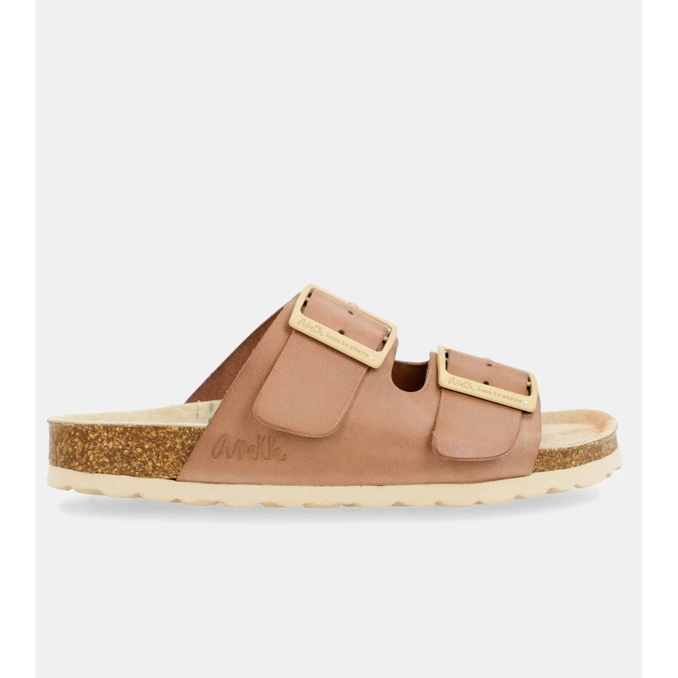 Anekke Amazonia ανοιχτό καφέ γυναικεία Bio πέδιλα