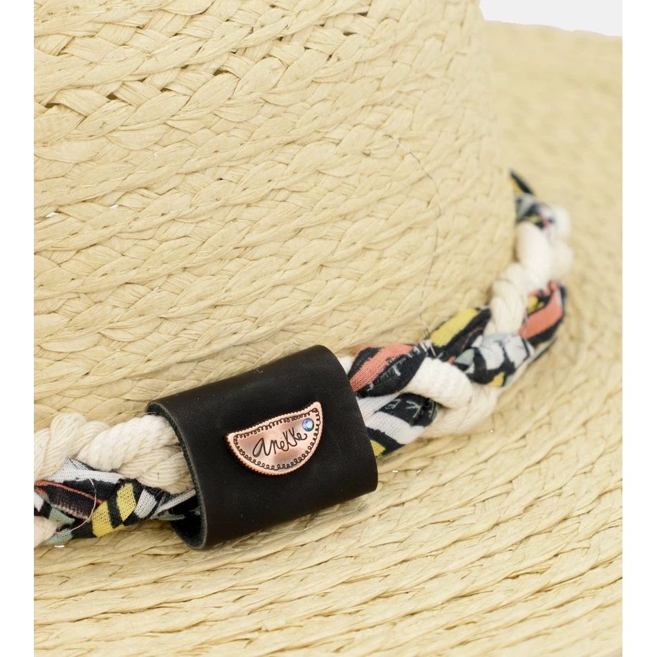 Cappello In Rafia Anekke, Marrone