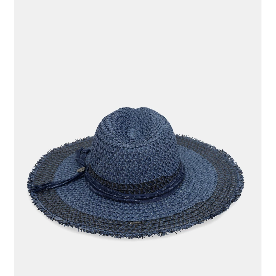 Anekke Tweekleurige Raffia Hoed