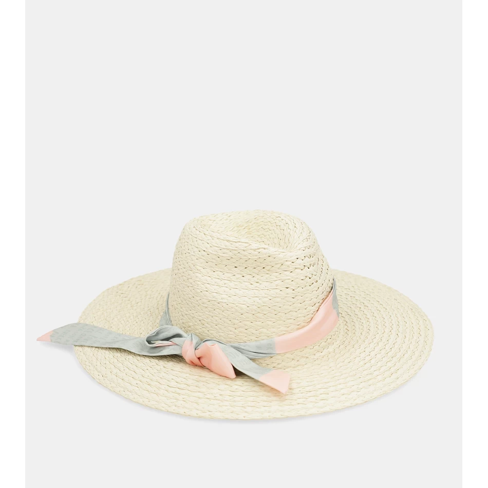 Cappello In Rafia Anekke Ecru