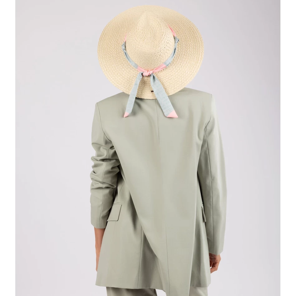 Cappello In Rafia Anekke Ecru