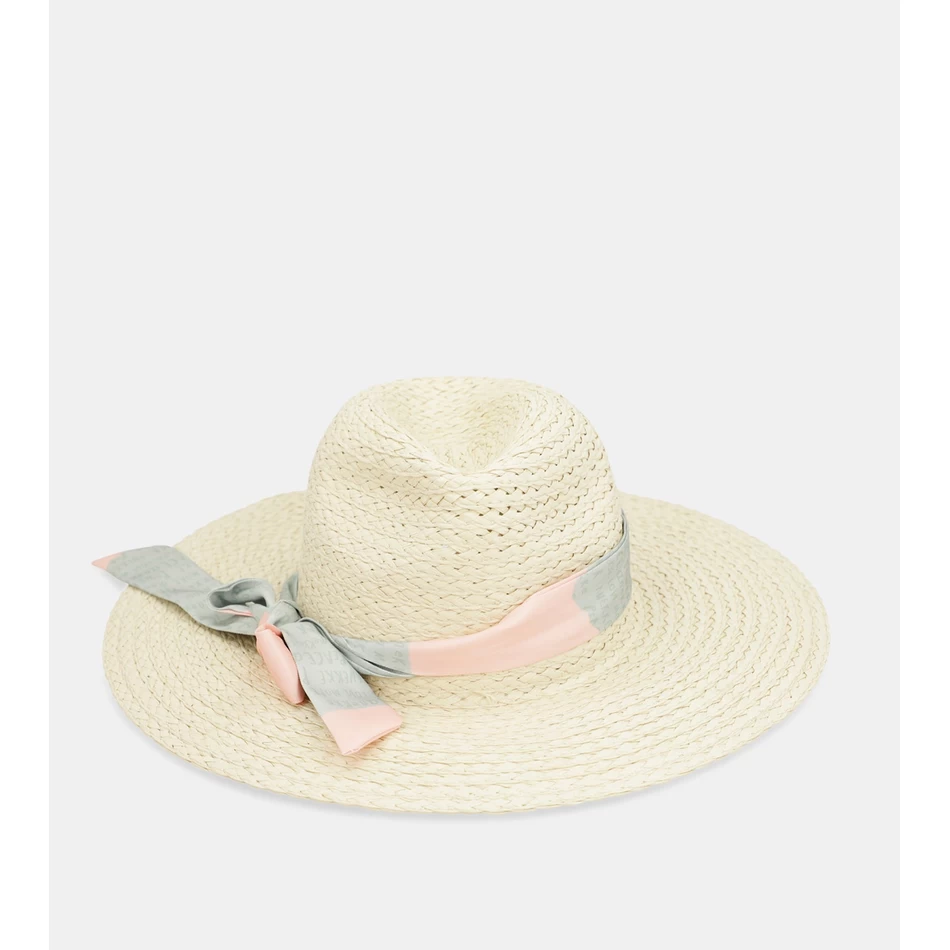 Cappello In Rafia Anekke Ecru