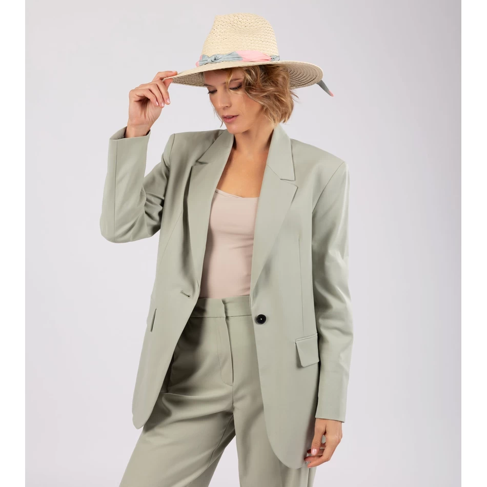 Cappello In Rafia Anekke Ecru