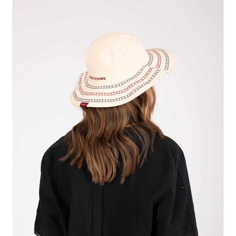 Topi Ember Putih Anekke