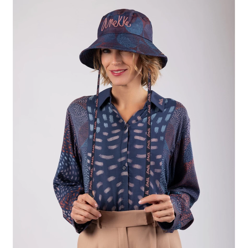 Anekke Blue bucket hat