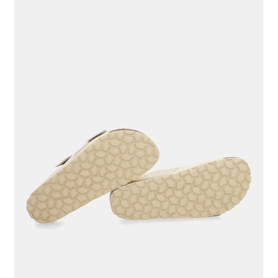 женские золотые био-сандалии Anekke