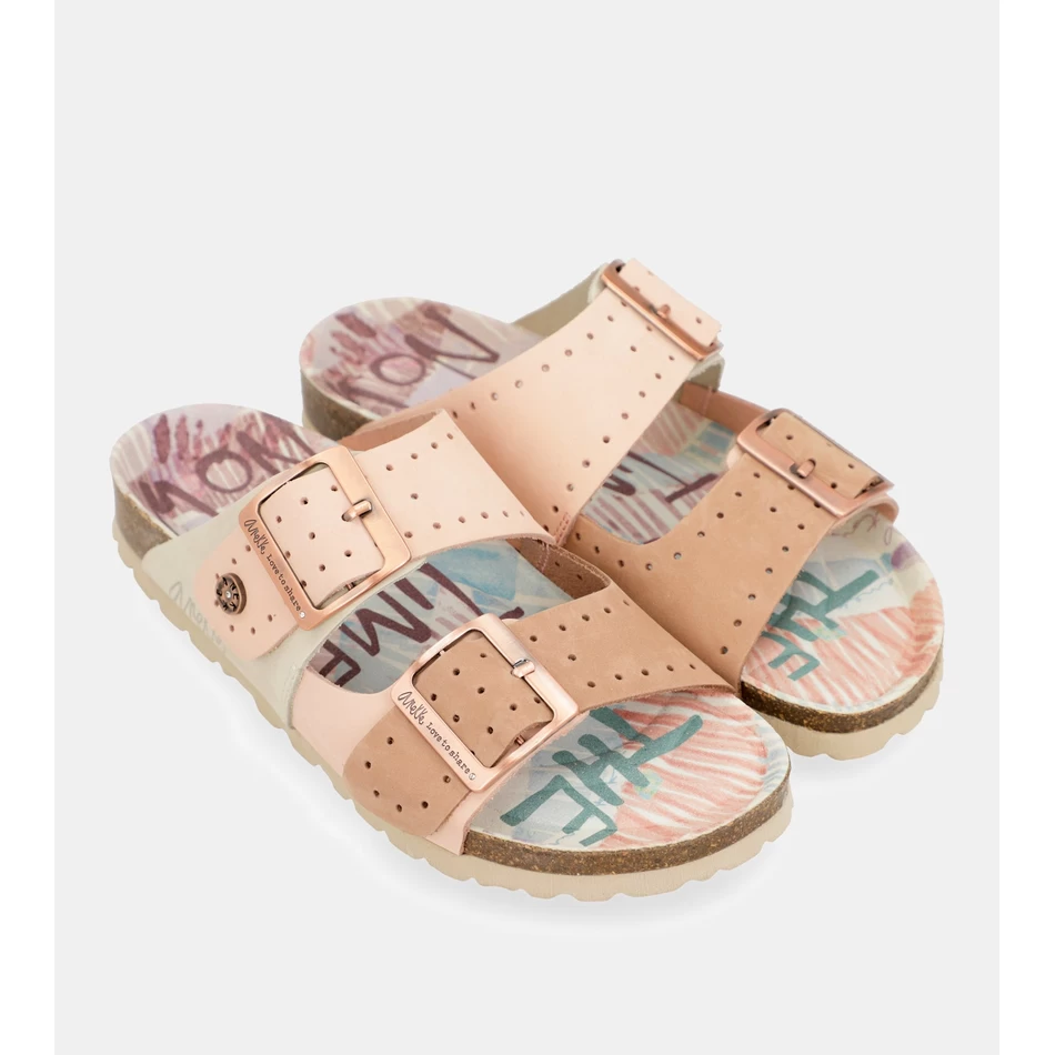 Anekke женские био-сандалии телесного цвета