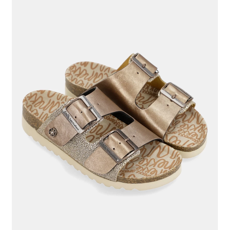 Anekke Women's bronze bio sandals