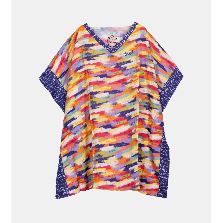 قفطان بطباعة أنيكي كين