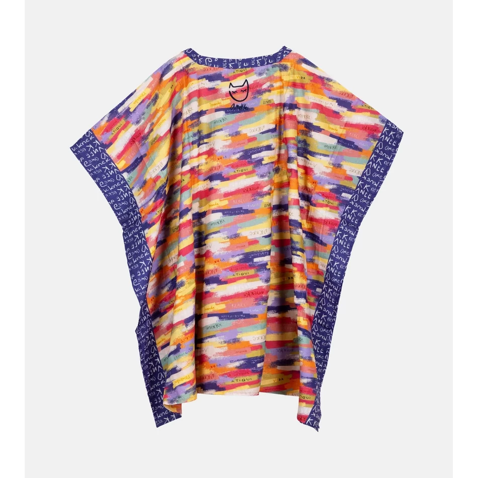 قفطان بطباعة أنيكي كين