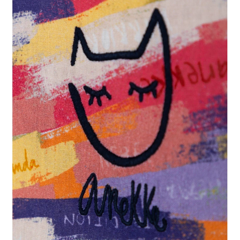 قفطان بطباعة أنيكي كين