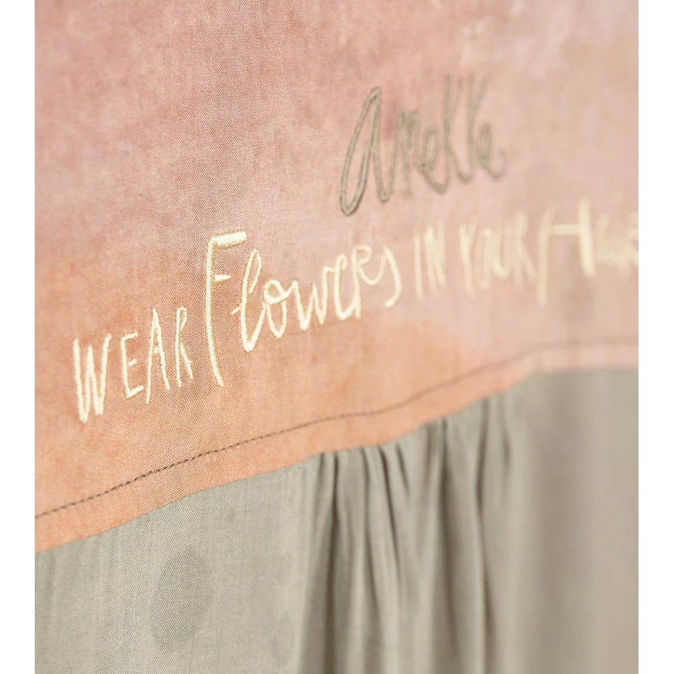 Gaun Kemeja Sinar Matahari Anekke