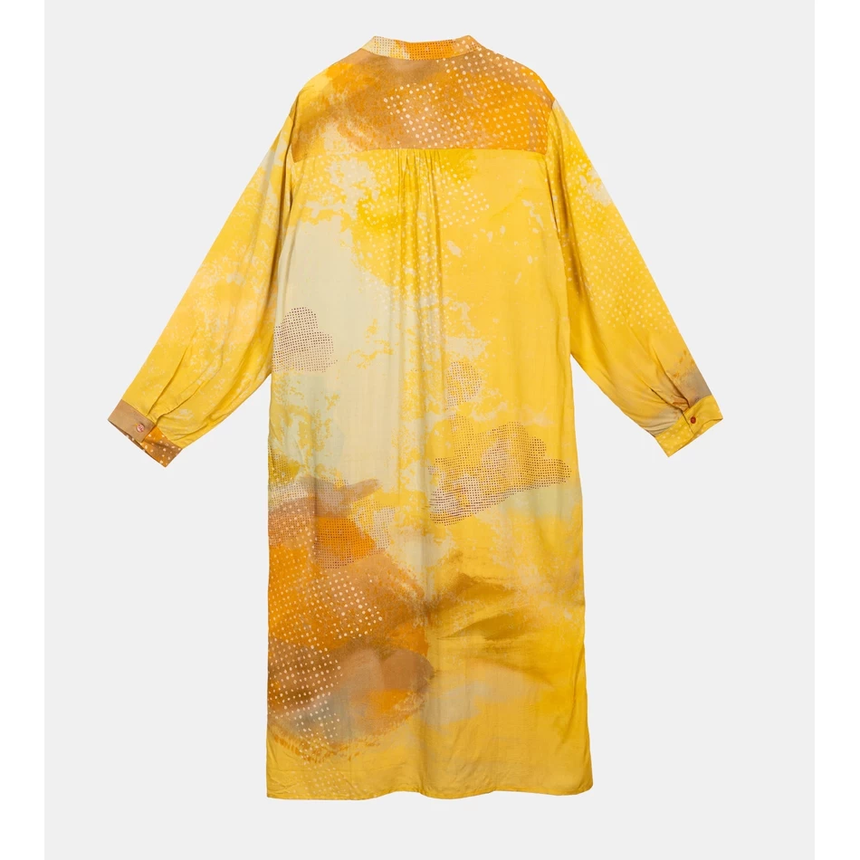 Baju Kemeja Kuning Anekke