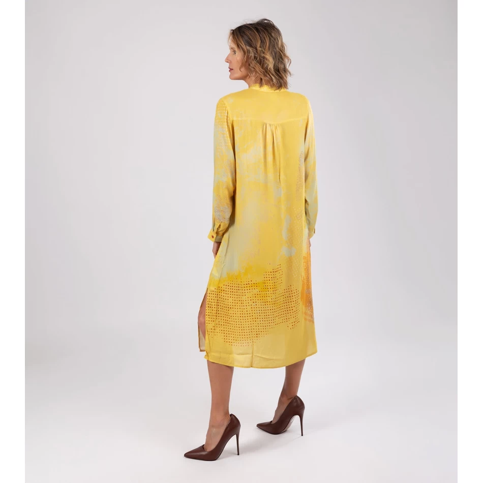 Baju Kemeja Kuning Anekke