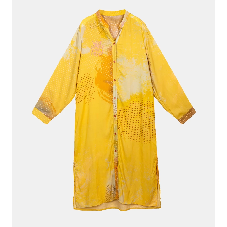 Anekke Yellow shirt dress