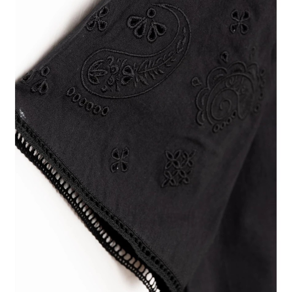 Gaun Hitam Pendek Anekke