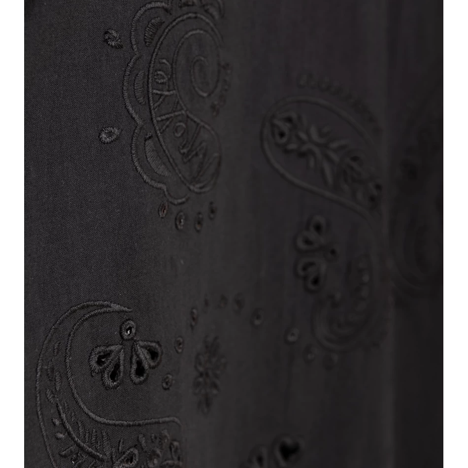 Gaun Hitam Pendek Anekke