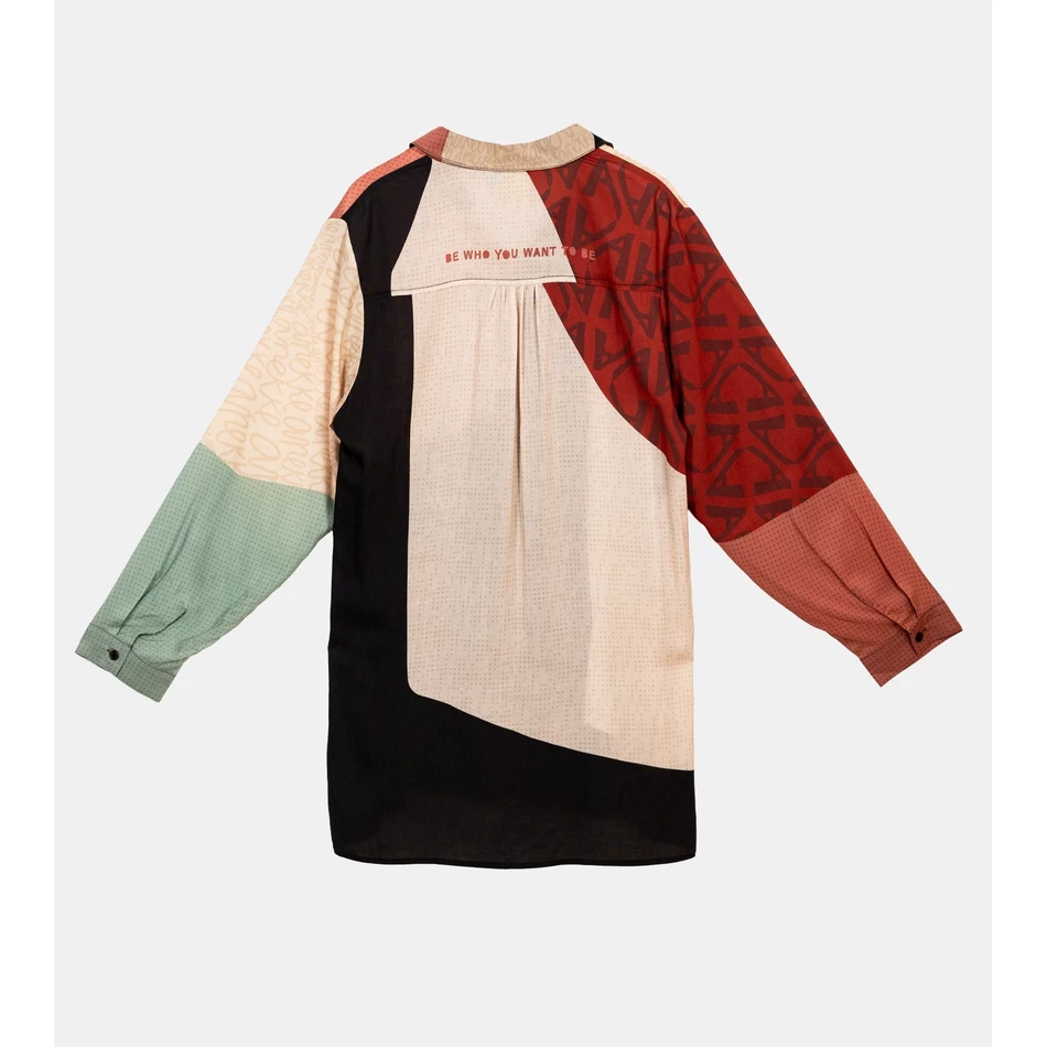 חולצה מודפסת בצבע Anekke