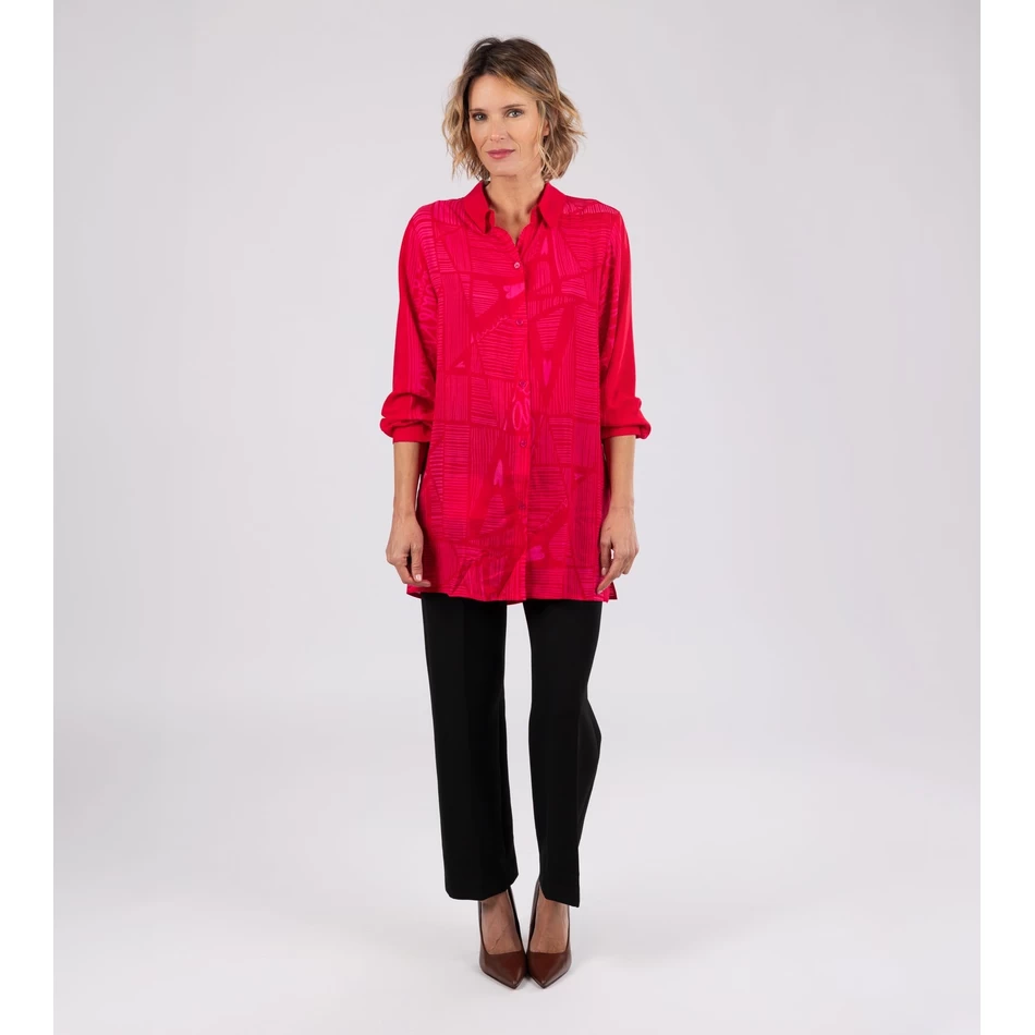 پیراهن قرمز مد Anekke