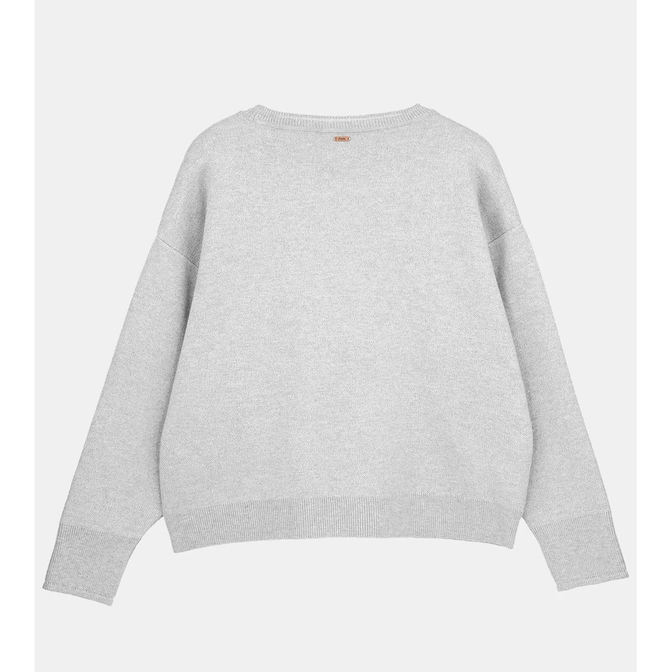 Anekke Grijze Eigentijdse Trui