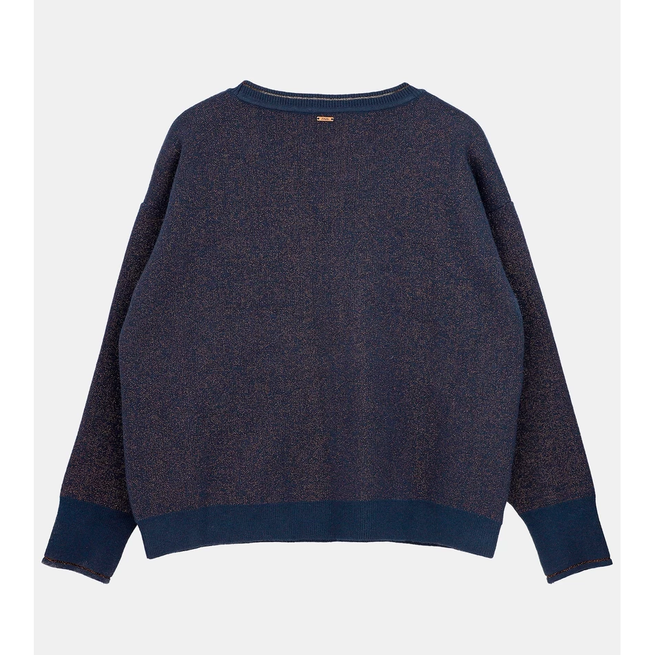 Anekke Miedziany Współczesny Sweter