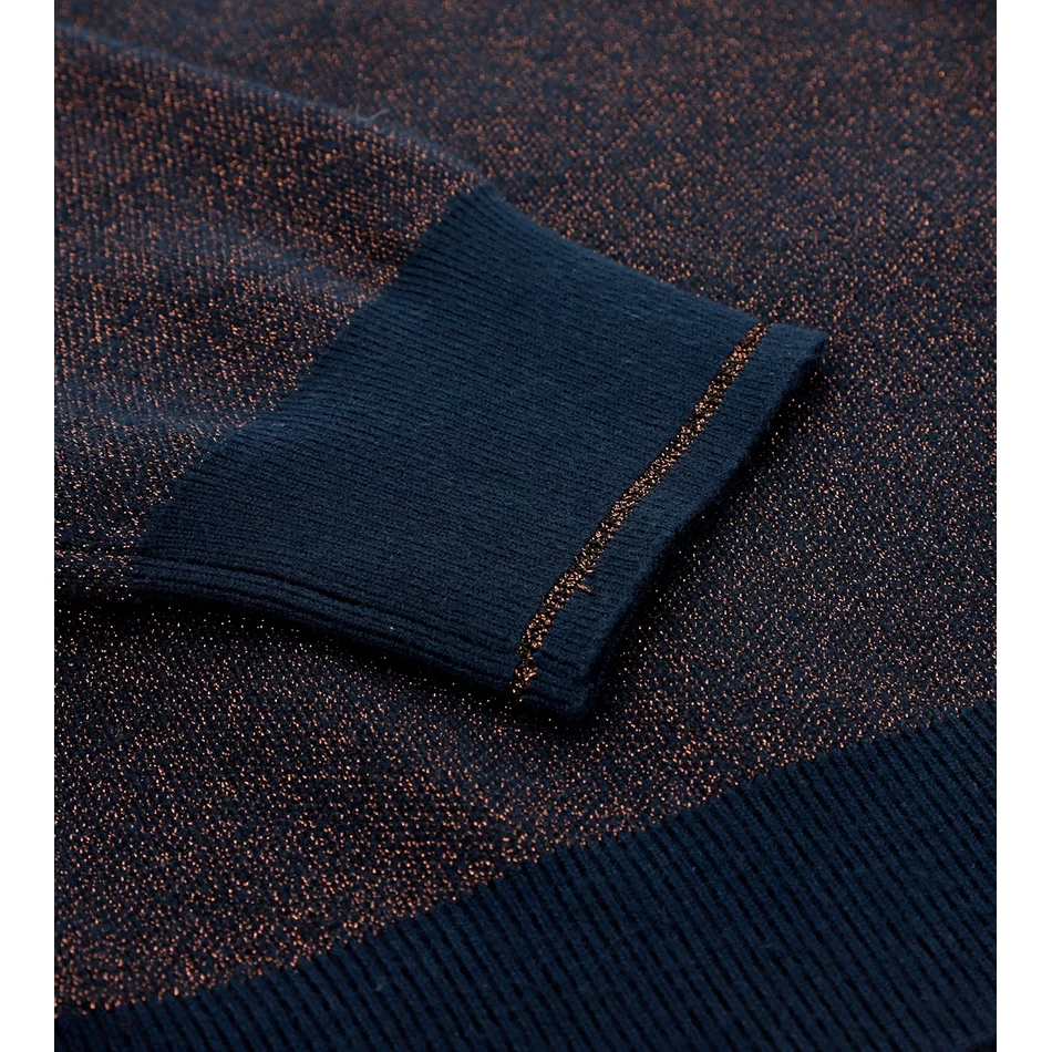 Anekke Miedziany Współczesny Sweter