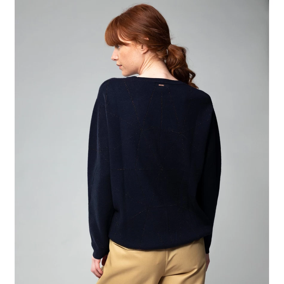 Sweter Shōen Biru Tua Anekke