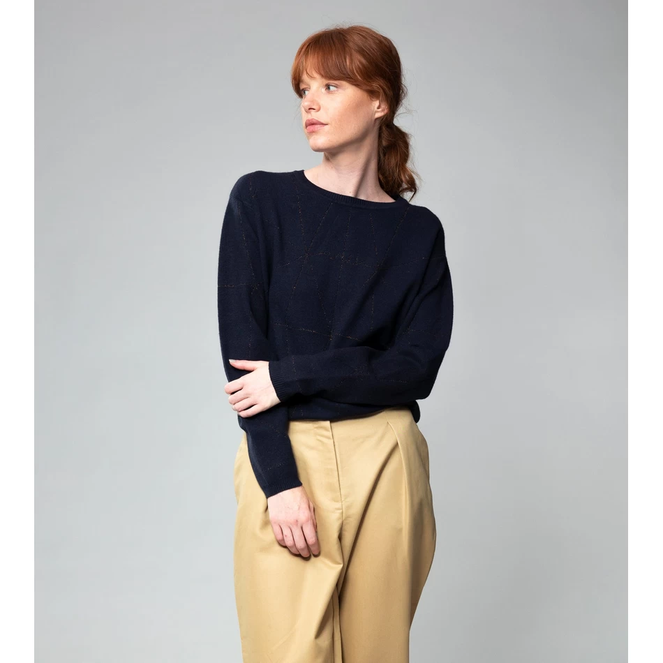 Sweter Shōen Biru Tua Anekke