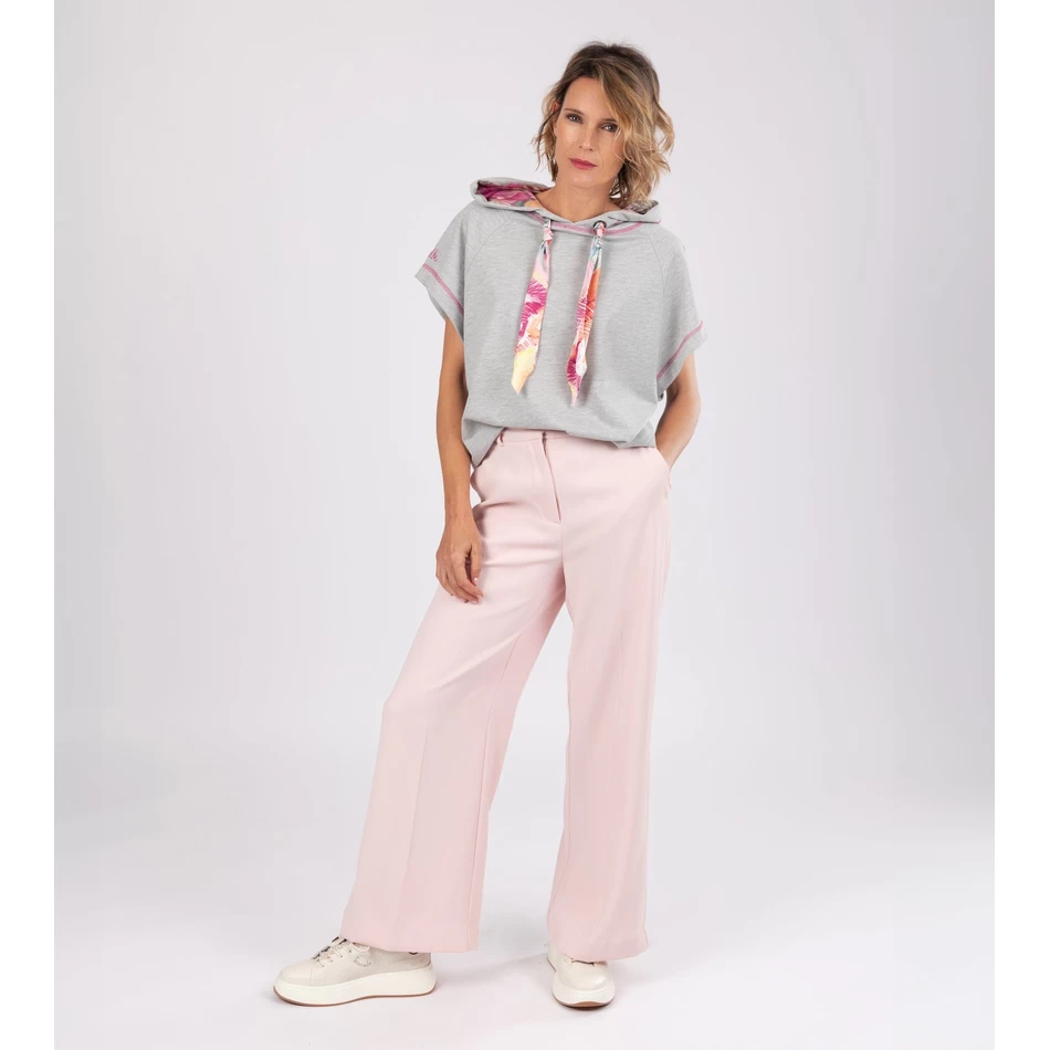 Anekke Passionsgrå ärmlös Sweatshirt