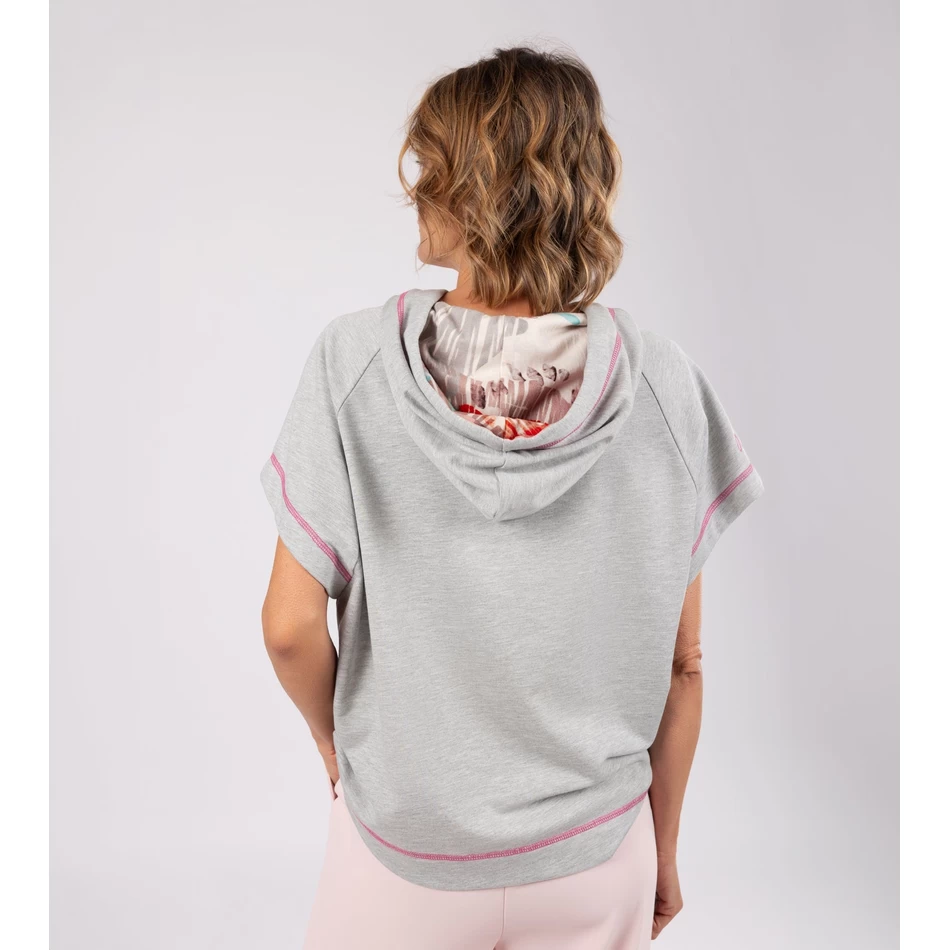 Anekke Passionsgrå ärmlös Sweatshirt