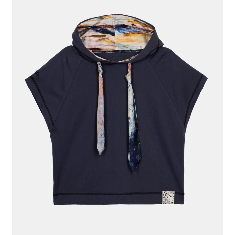 Anekke Studio Sötétkék Ujjatlan Pulóver