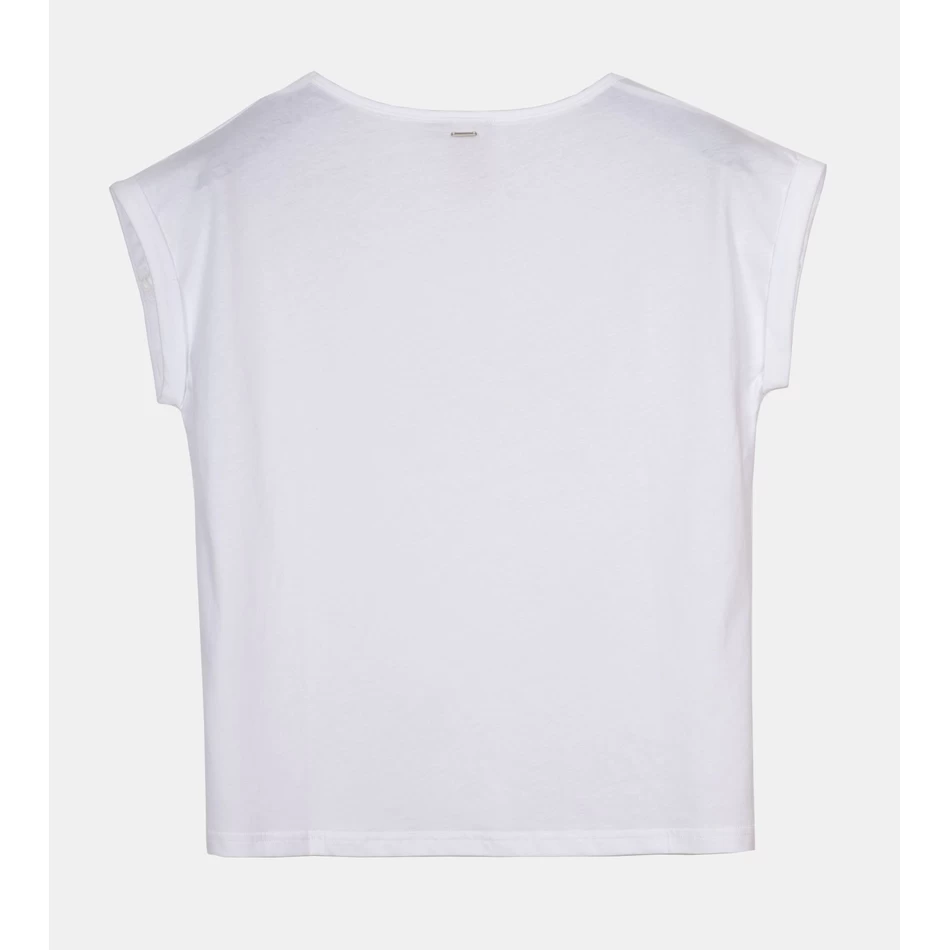 Anekke Anekke Balts T-krekls