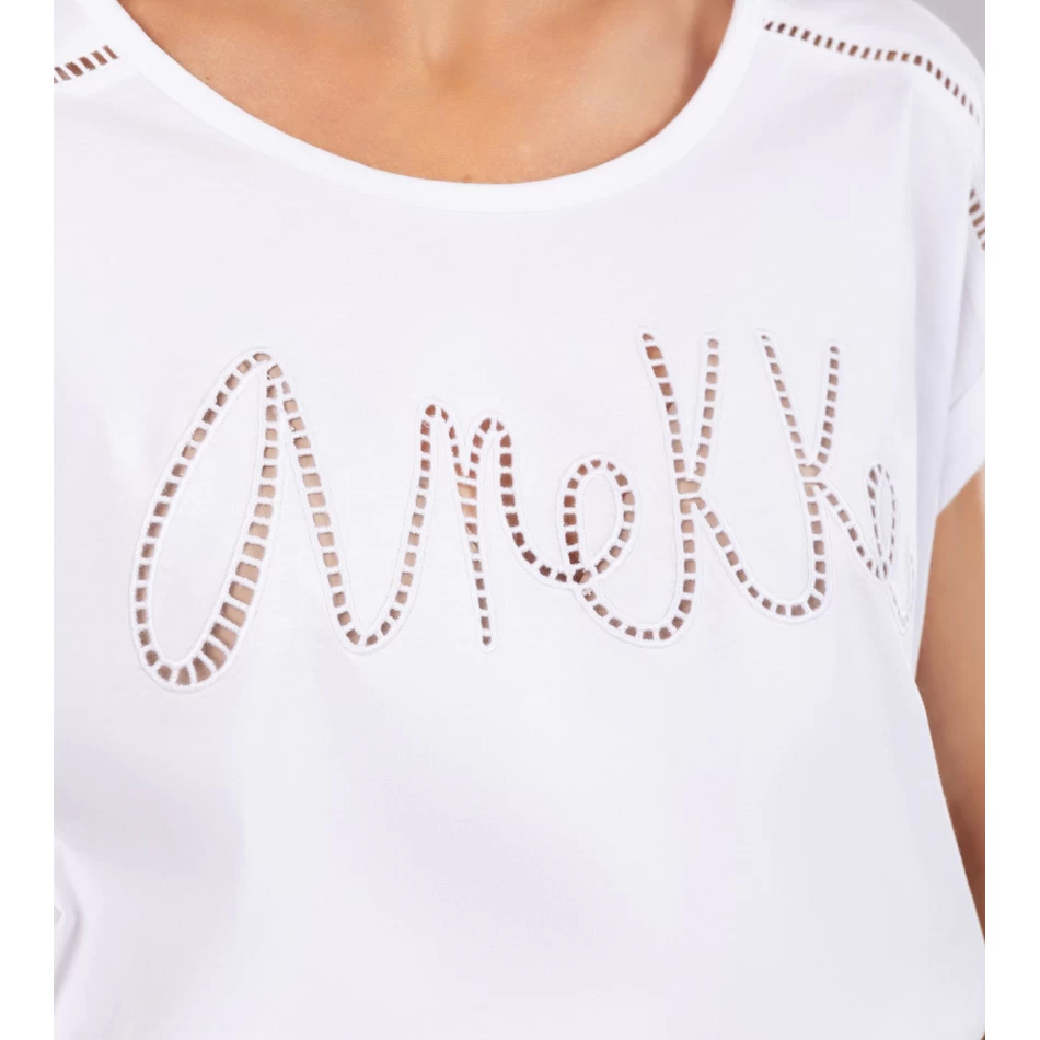 Anekke Anekke Balts T-krekls