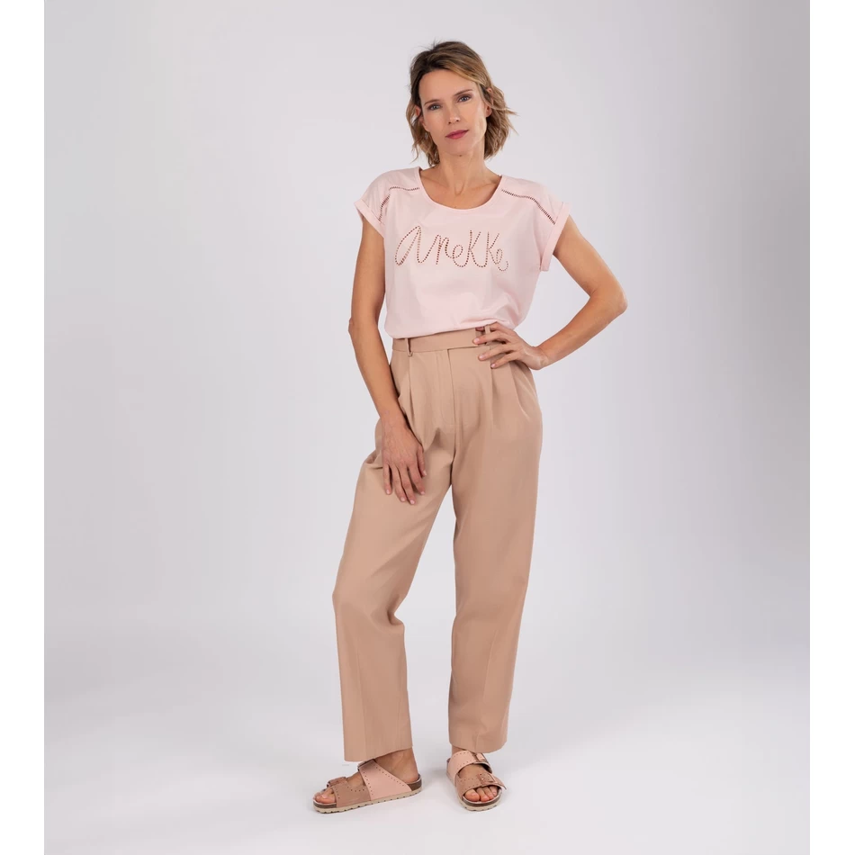 Anekke Anekke تي شيرت وردي