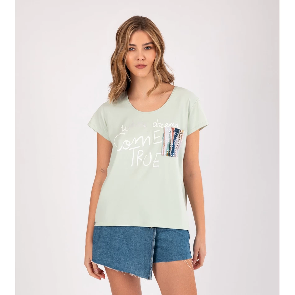 зелена тениска Anekke Studio