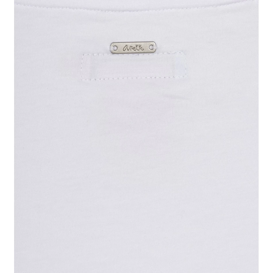 Anekke Bleščeča Bela Majica