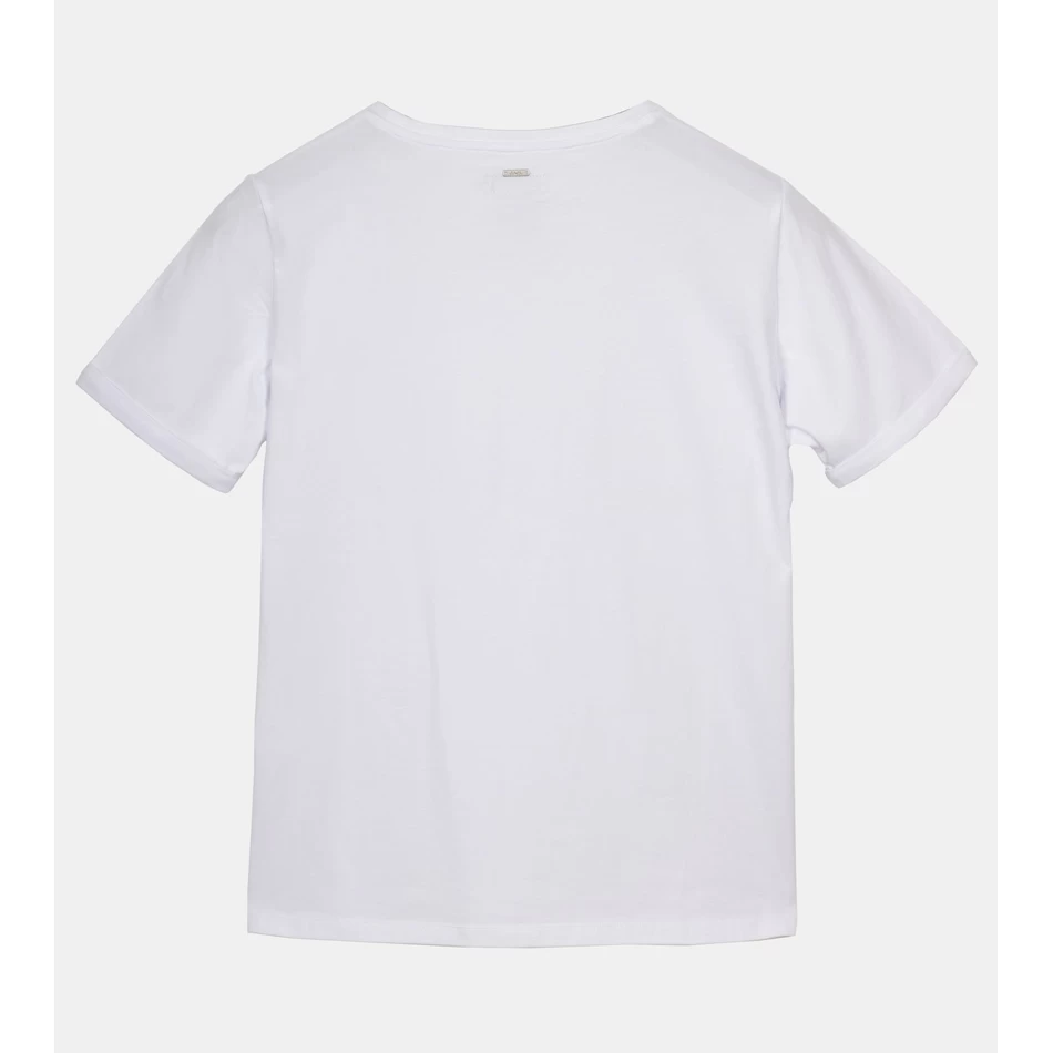 Anekke Bleščeča Bela Majica